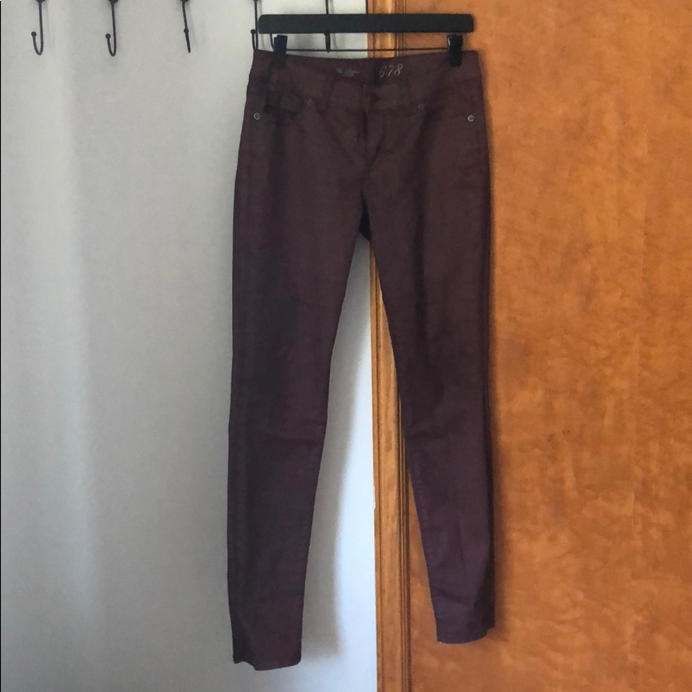 The Limited waxed denim